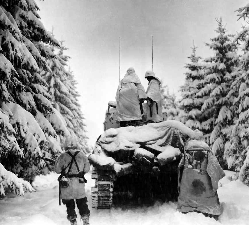 M4 Sherman Tank and Airborne Troops