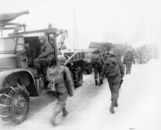 1st Infantry Division Moving toward Murrigen