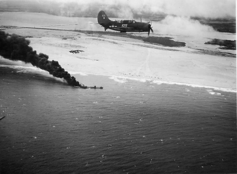 SB2C-3 of Bombing Squadron Eleven (VB-11)