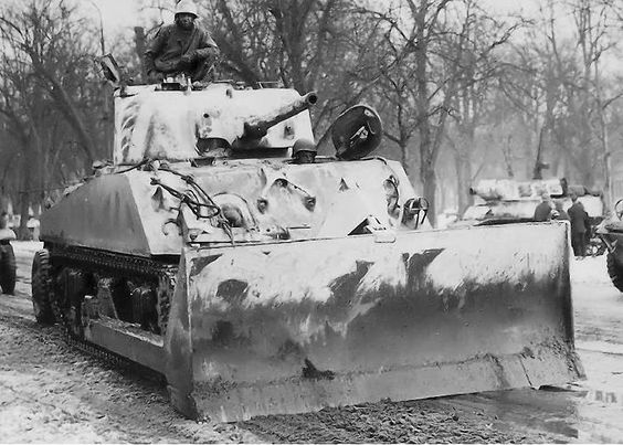 M4A3 Sherman tank dozer