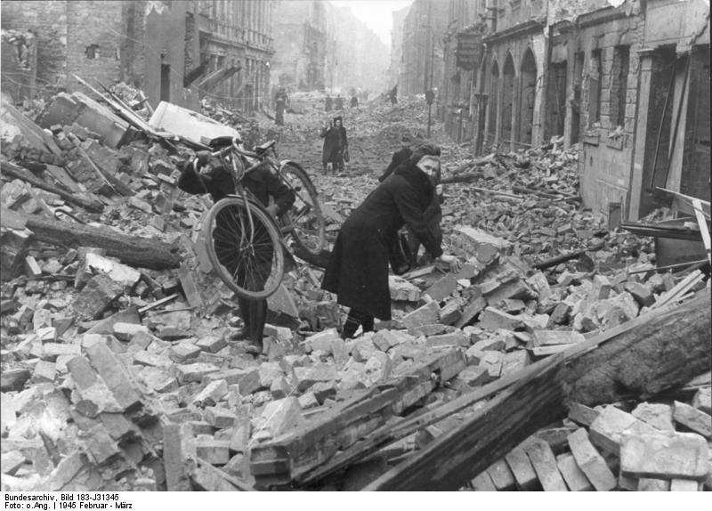 Air Raid Damage in Berlin