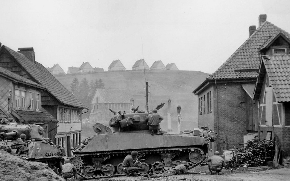 36th Division Action near Strasbourg