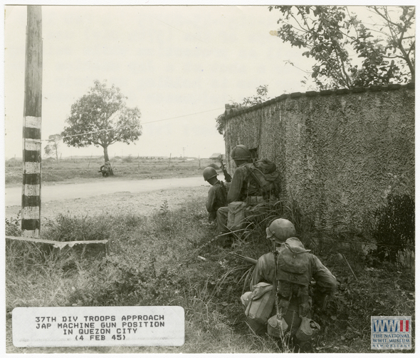 Approaching a Machine Gun Position