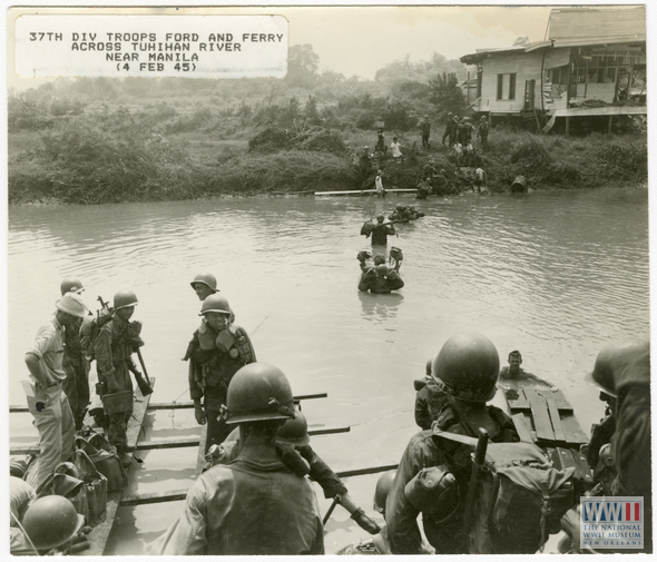 37th Division Troops in Manila