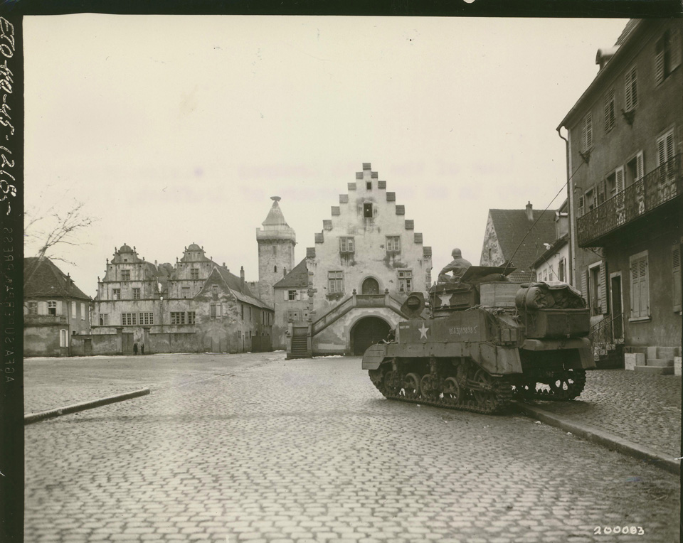 12th Armored Division Tank in Rouffach