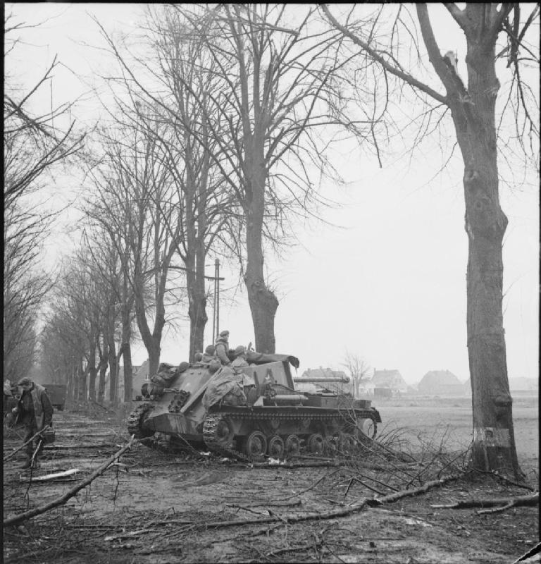 British self-propelled anti-tank gun