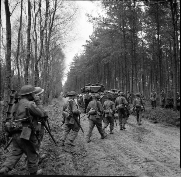 Moving in the Reichswald