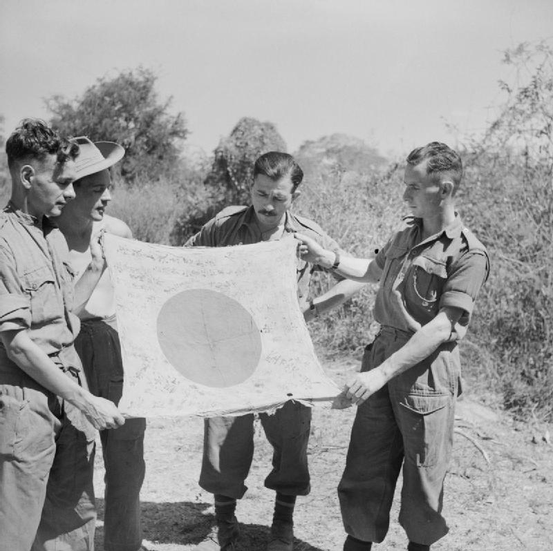 Captured Japanese Flag