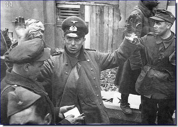 German Soldiers Surrender in Budapest