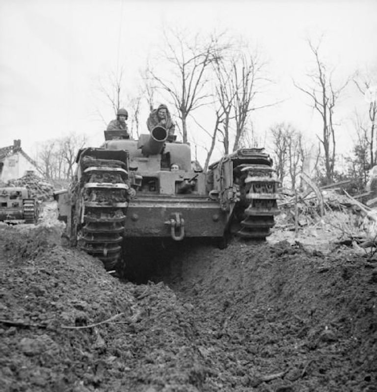 Churchill AVRE with Spigot Mortar