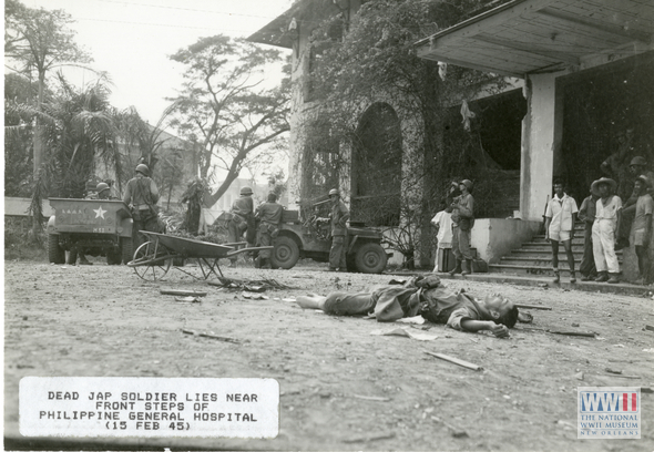 Dead Japanese soldier