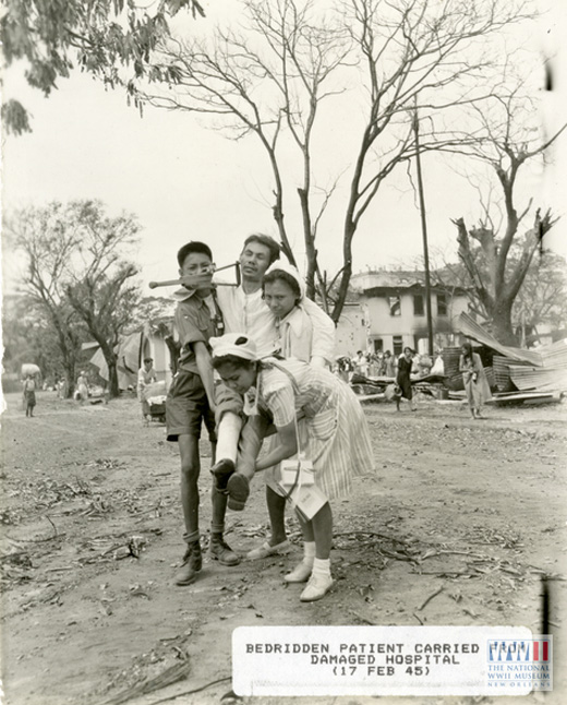 Moving Bedridden Patient from Damaged Hospital