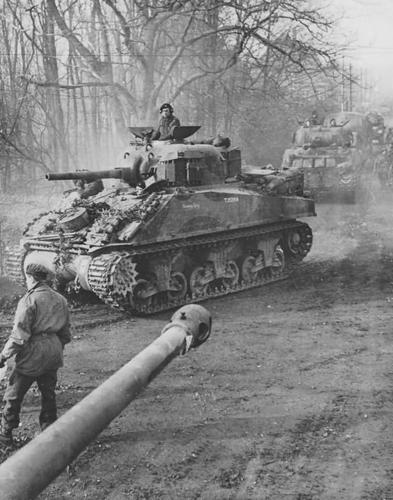 British M4 Sherman Tank