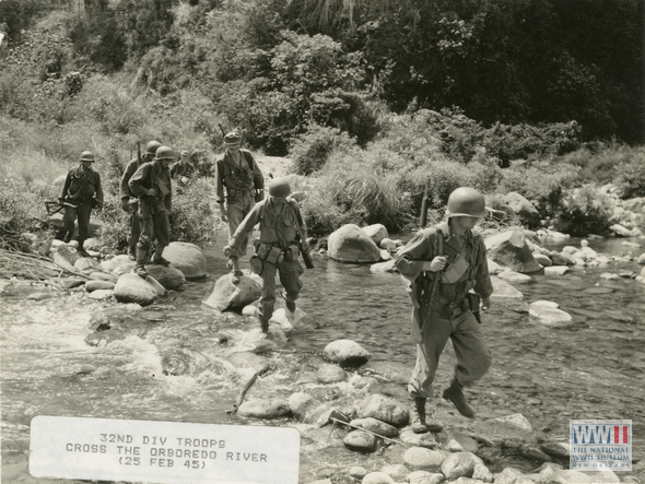 US Troops Crossing the Orboredo