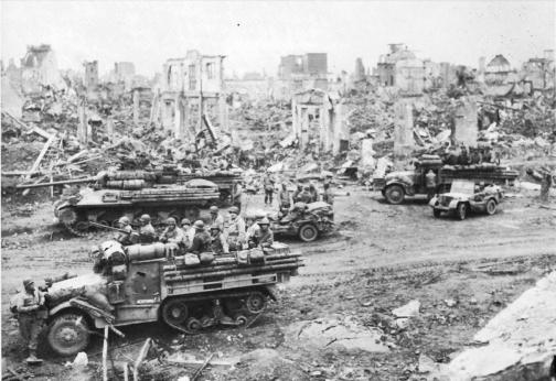 3rd Armored Division in Duren