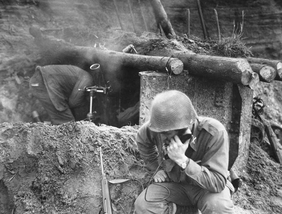 Mortar Crew during the Battle for Forbach