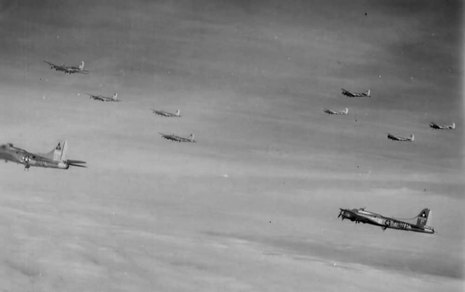 398th Bomb Group Bomb Run