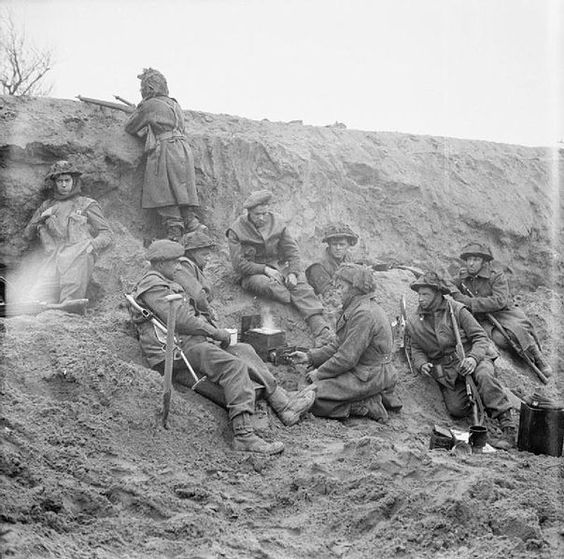 British Troops near Uedem, Germany