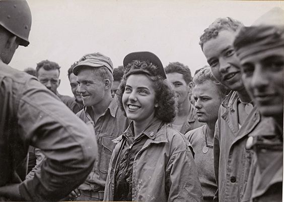 First Flight Nurse on Iwo Jima