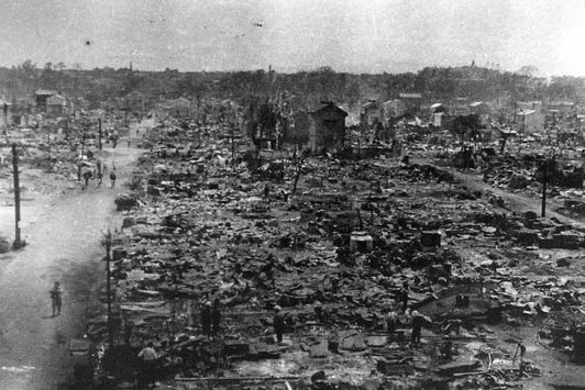 Tokyo after the 910 March 1945 firebombing