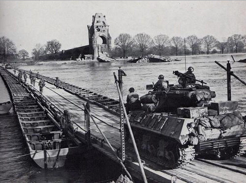 Crossing the Rhine River at Worms