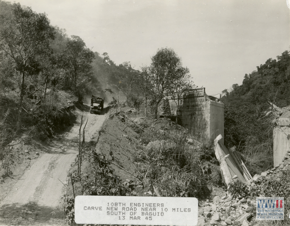 Carving a New Road near Baguio