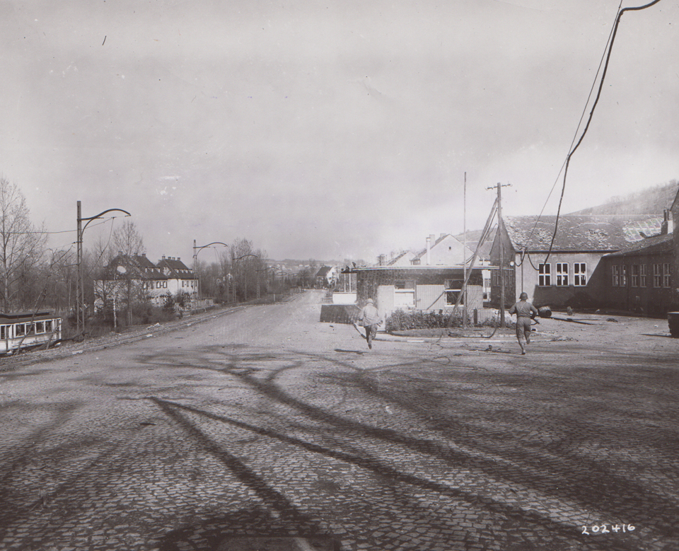 US Soldiers near French-German Border