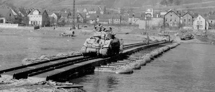 A Treadway Bridge, across the Moselle River