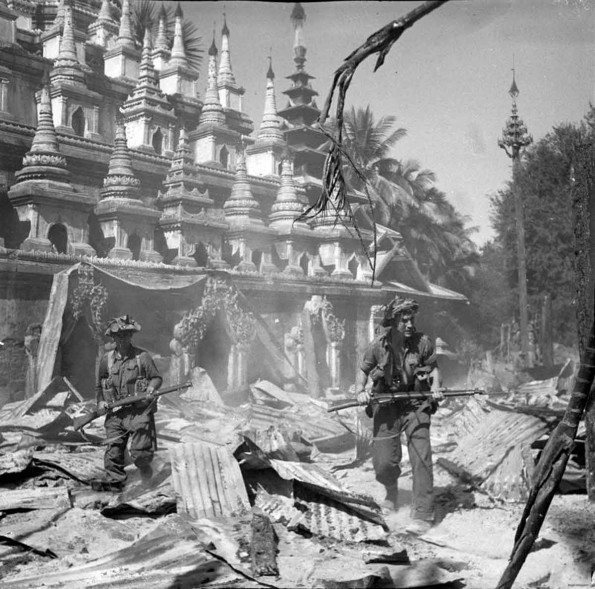 British Soldiers on Patrol