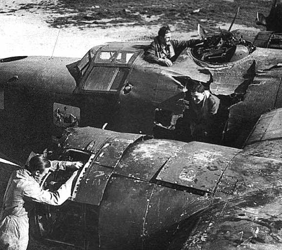 Liberator Bomb Damage