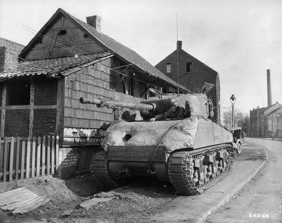 Sherman Tank in Gelsenkirchen