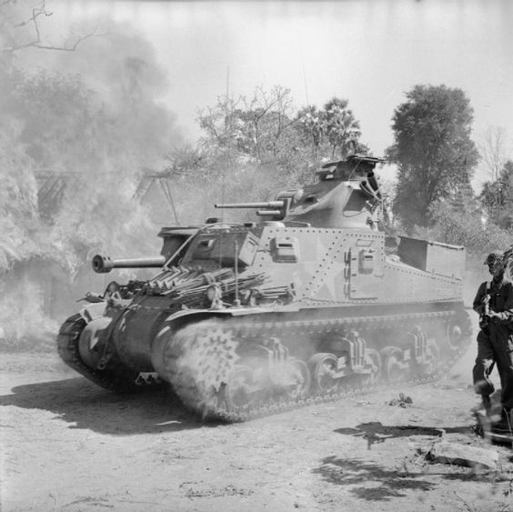 A Lee Tank during the Advance