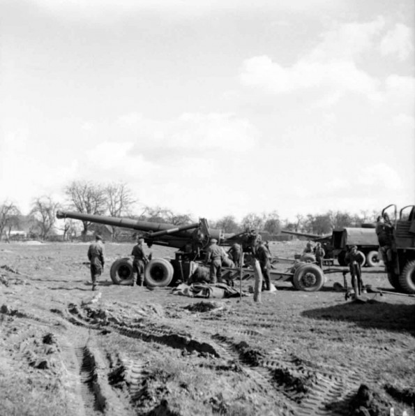 Royal Artillery 7.2-inch howitzers