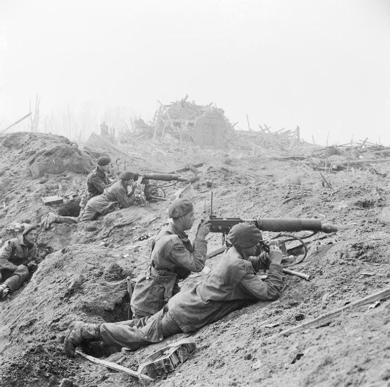 British Commandos near Wesel