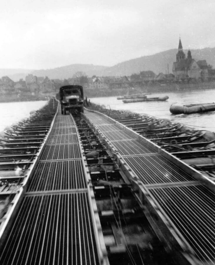 Crossing the Rhine near Koblenz