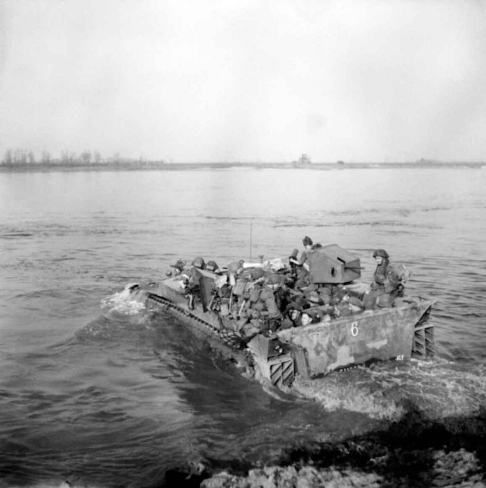 Crossing the Rhine in a Buffalo