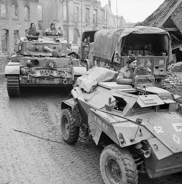 In a Devastated German Town