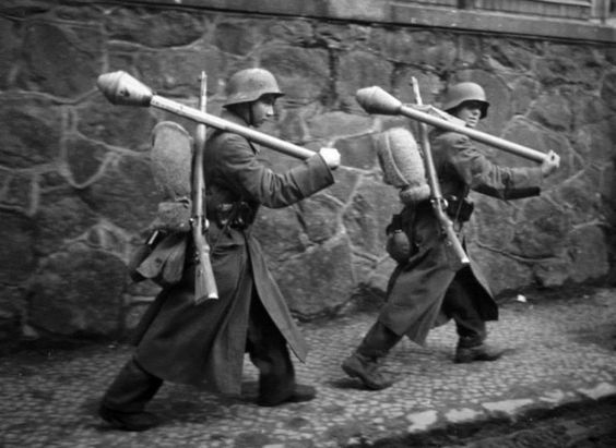 Young German Soldiers on the Move