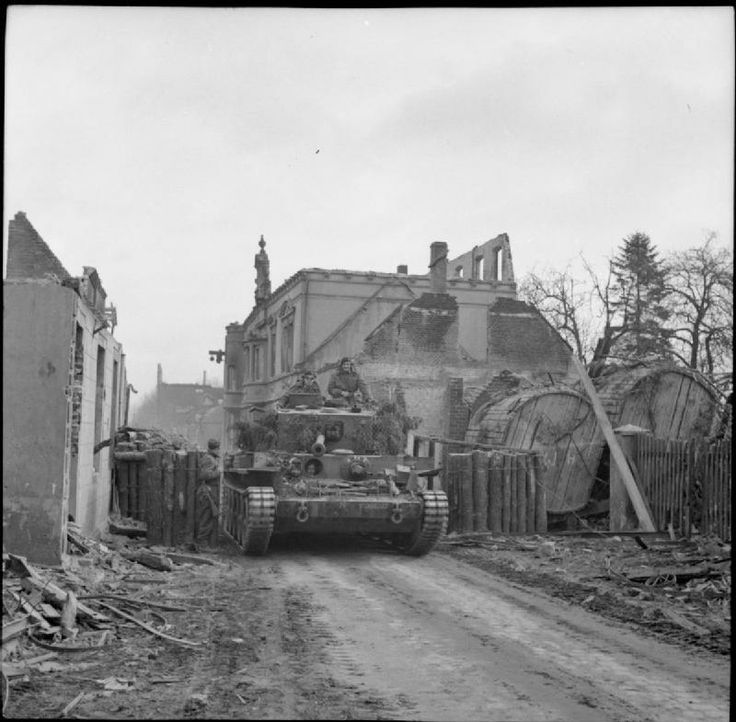 A British Cromwell Tank in Stadtlohn