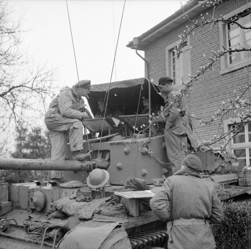 Cromwell Command Tank of Brigadier Wingfield