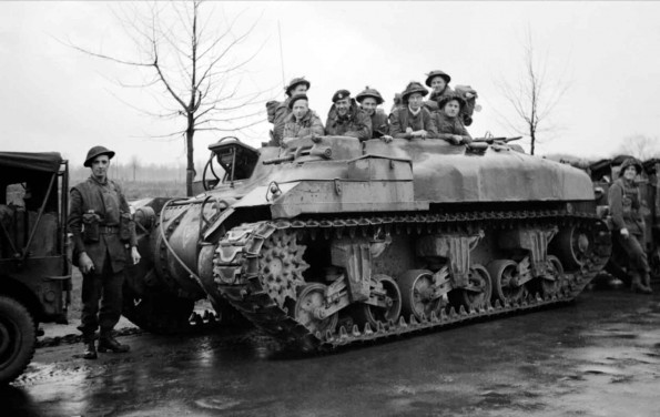 British Troops near Ochtrup