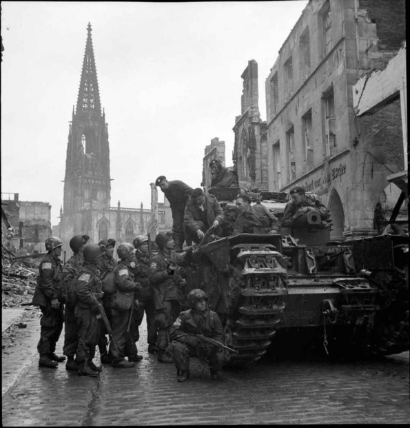 Allied Troops in Munster