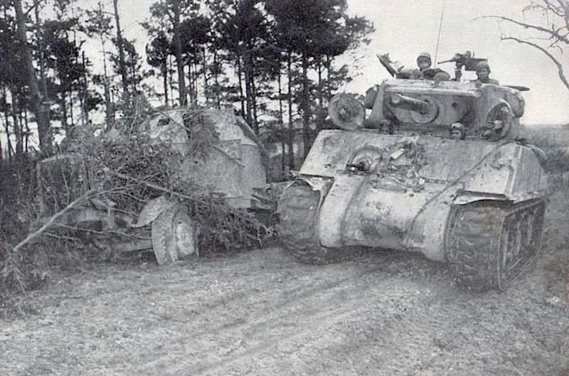 An M4A3E2 Sherman Jumbo