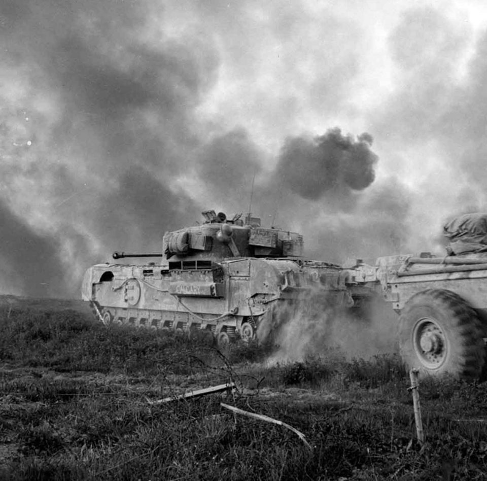 Flamethrower Tank in Italy