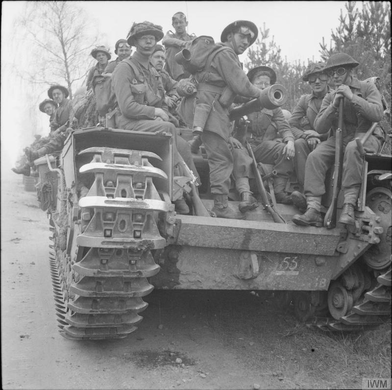 Churchill Tanks of the Scots Guards