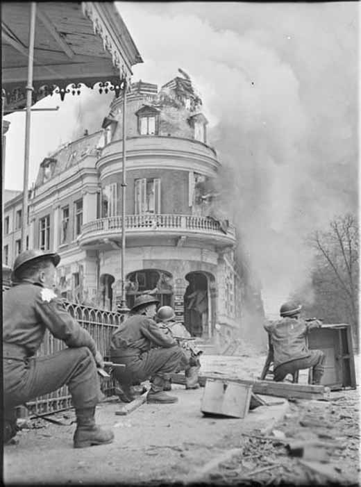 Troops Clearing Snipers