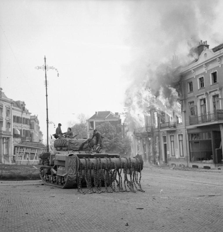 Sherman Crab flail tank