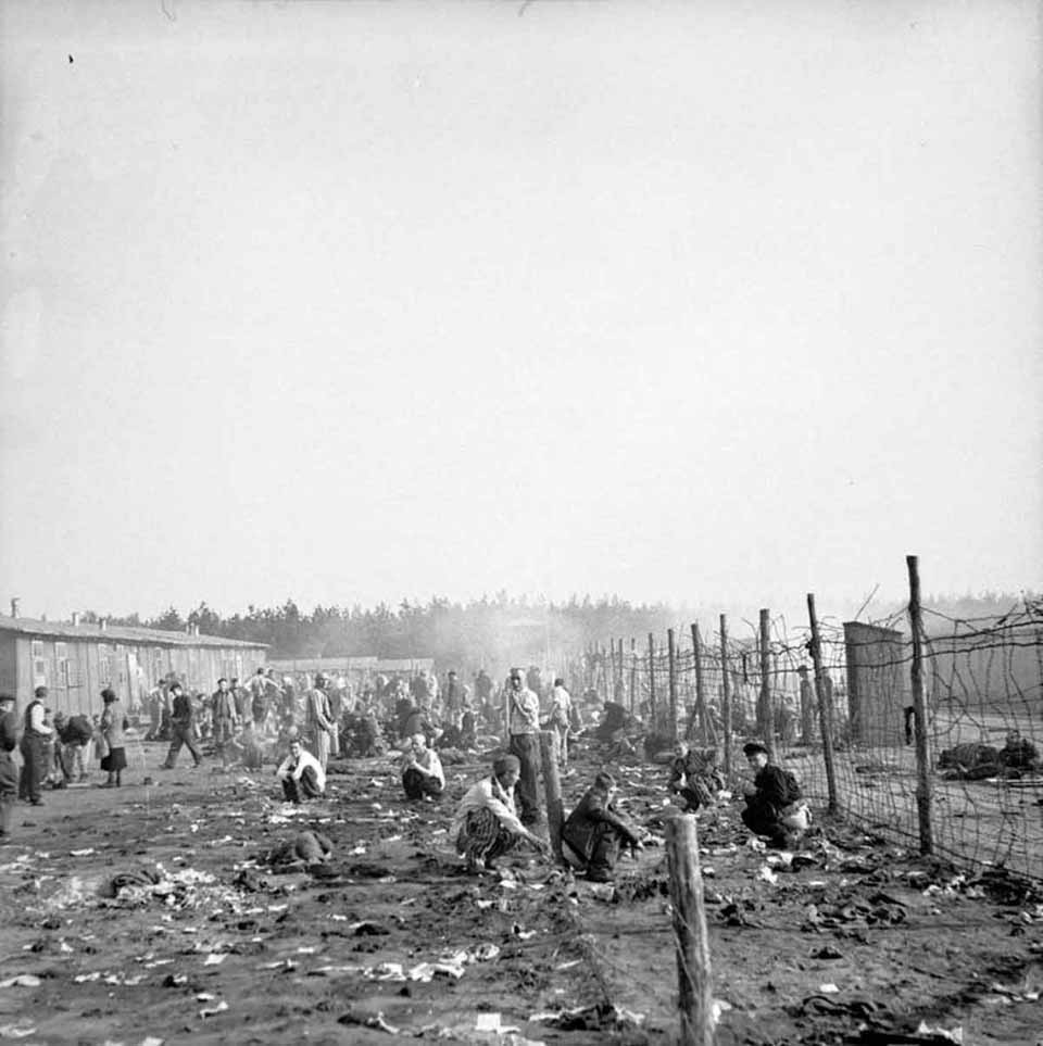 Bergen-Belsen Camp Liberated by the British