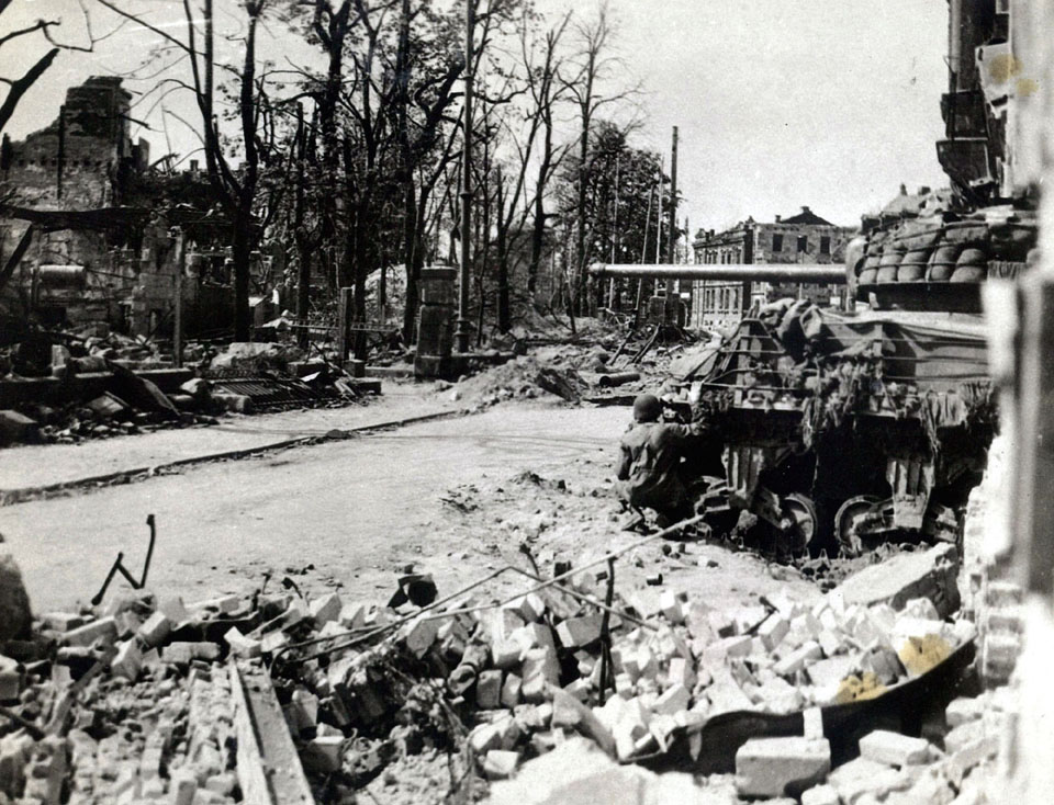 3rd Infantry Division under heavy enemy fire