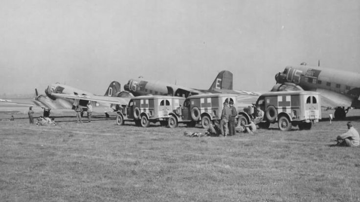 C-47s Awaiting Patients